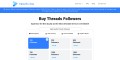 Buy Threads Followers