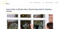 How to Paint on Window Glass: Step-by-Step Guide for Stunning Designs