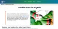 Zambia eVisa application process for Algeria