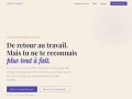 Détails : Coach professionnelle certifiée