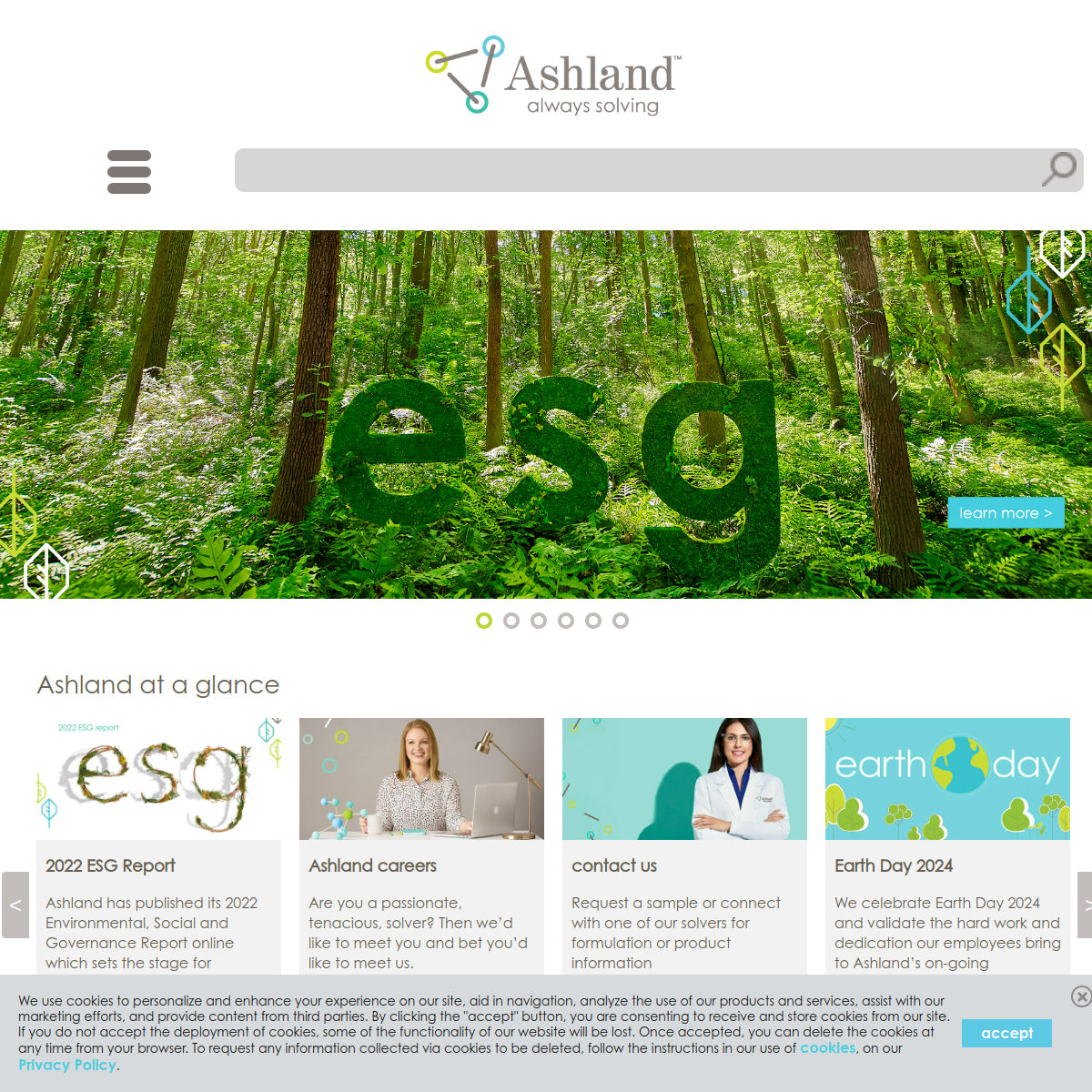 Ashland Website Preview