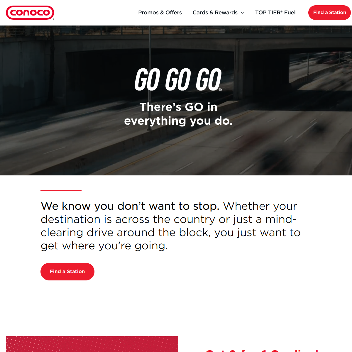 Conoco Website Preview