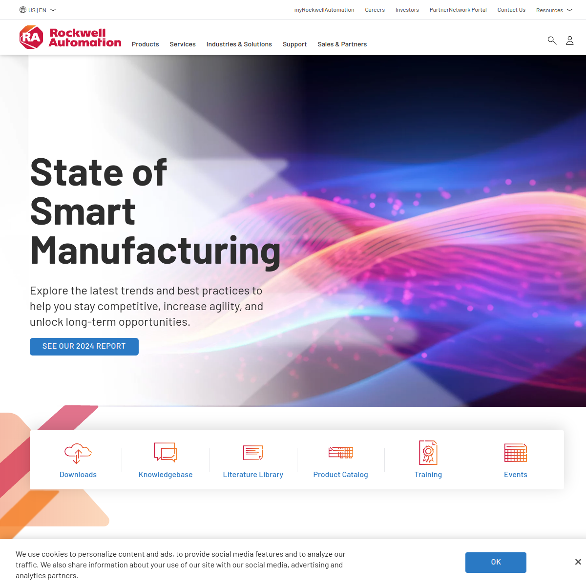 Rockwell Automation Website Preview