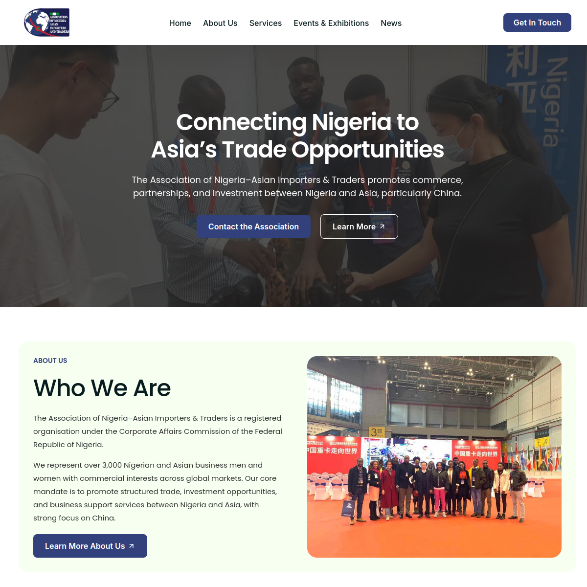 ANAIT website screenshot