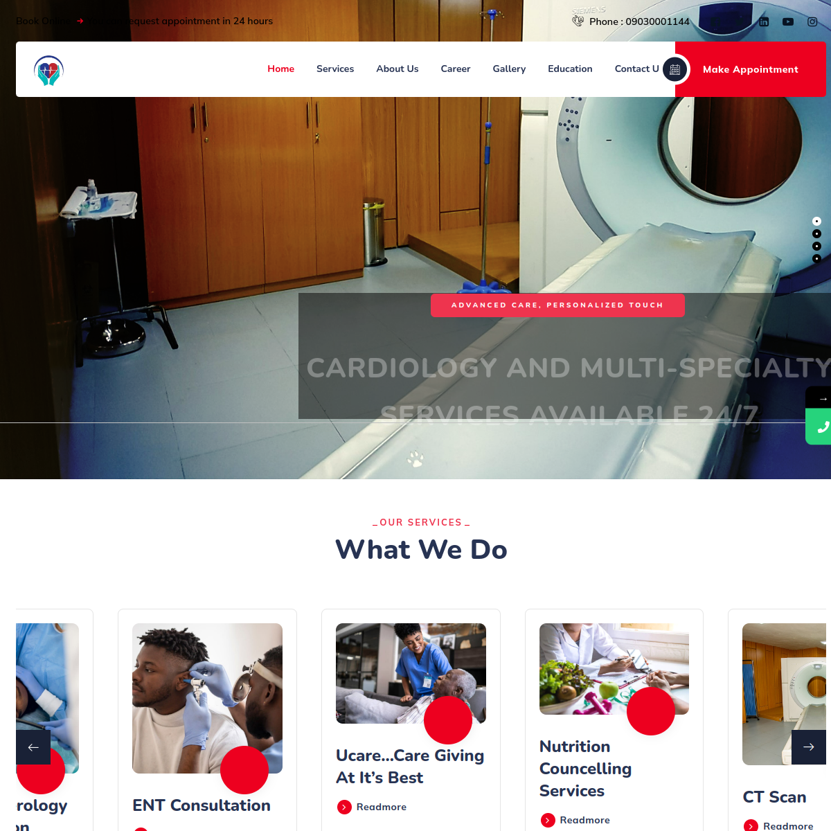 United Heart Ltd website screenshot