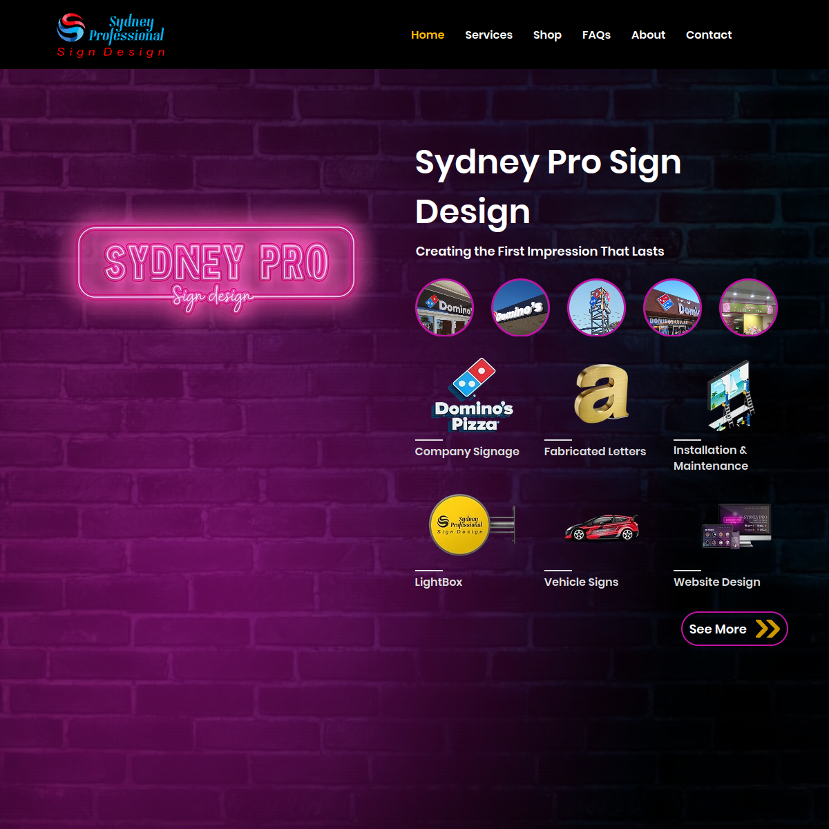 Sydney Pro Sign Design