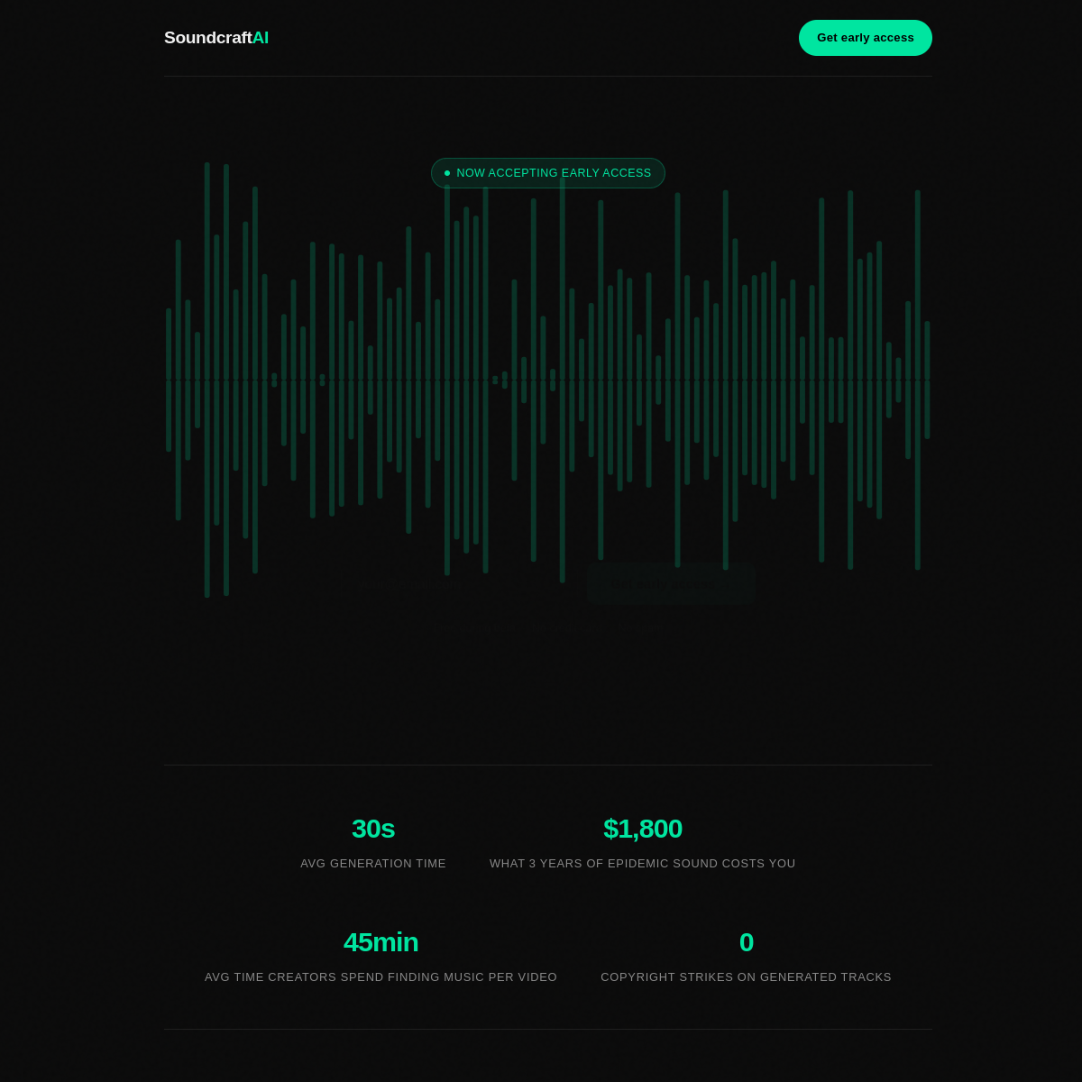 Soundcraft AI Music Generator