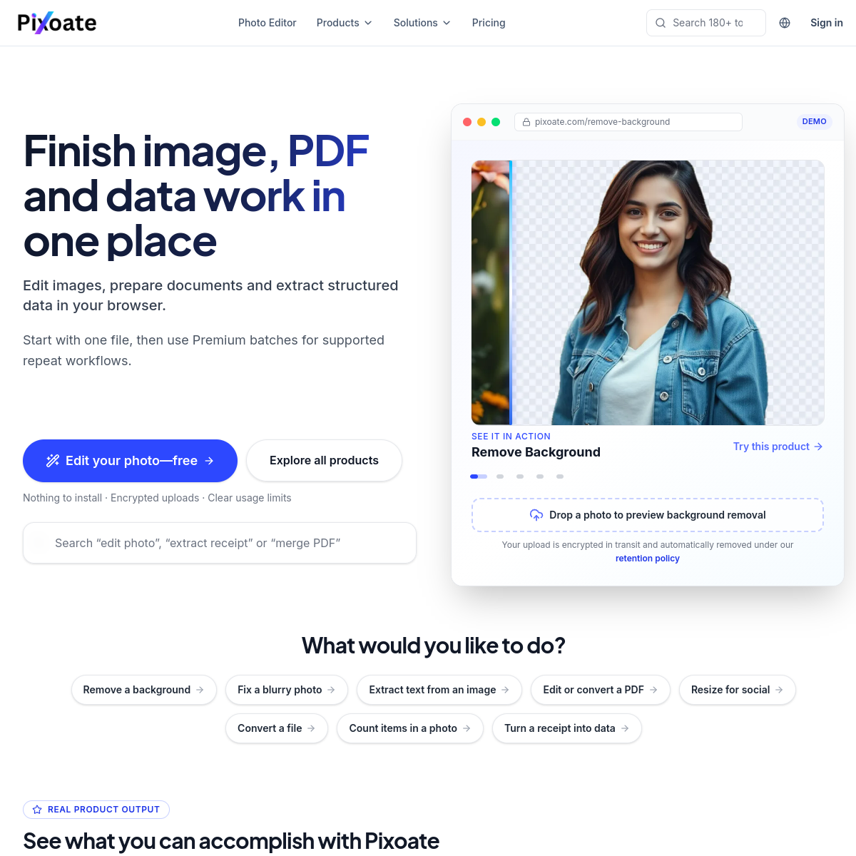 Pixoate AI Photo Editor