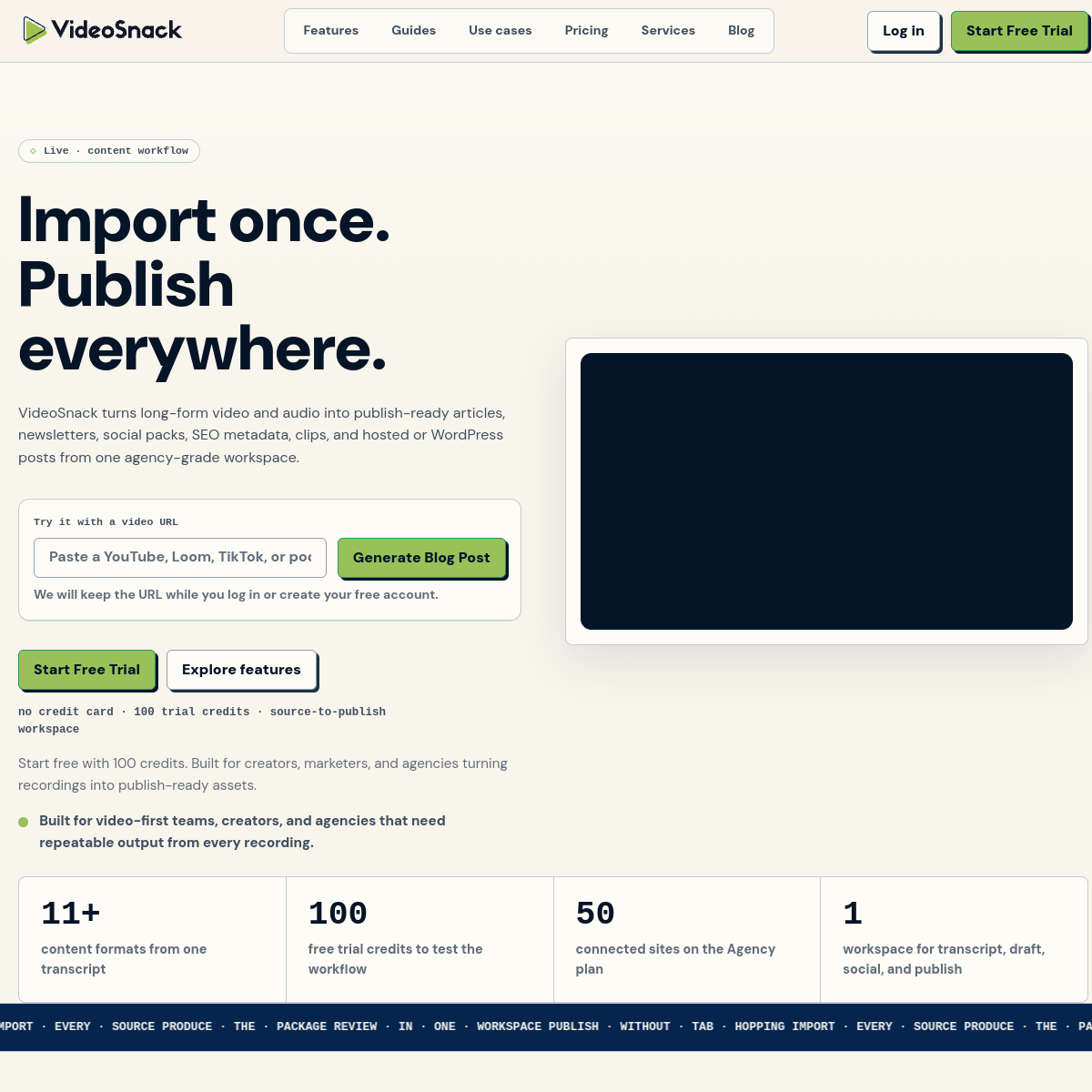 VideoSnack
