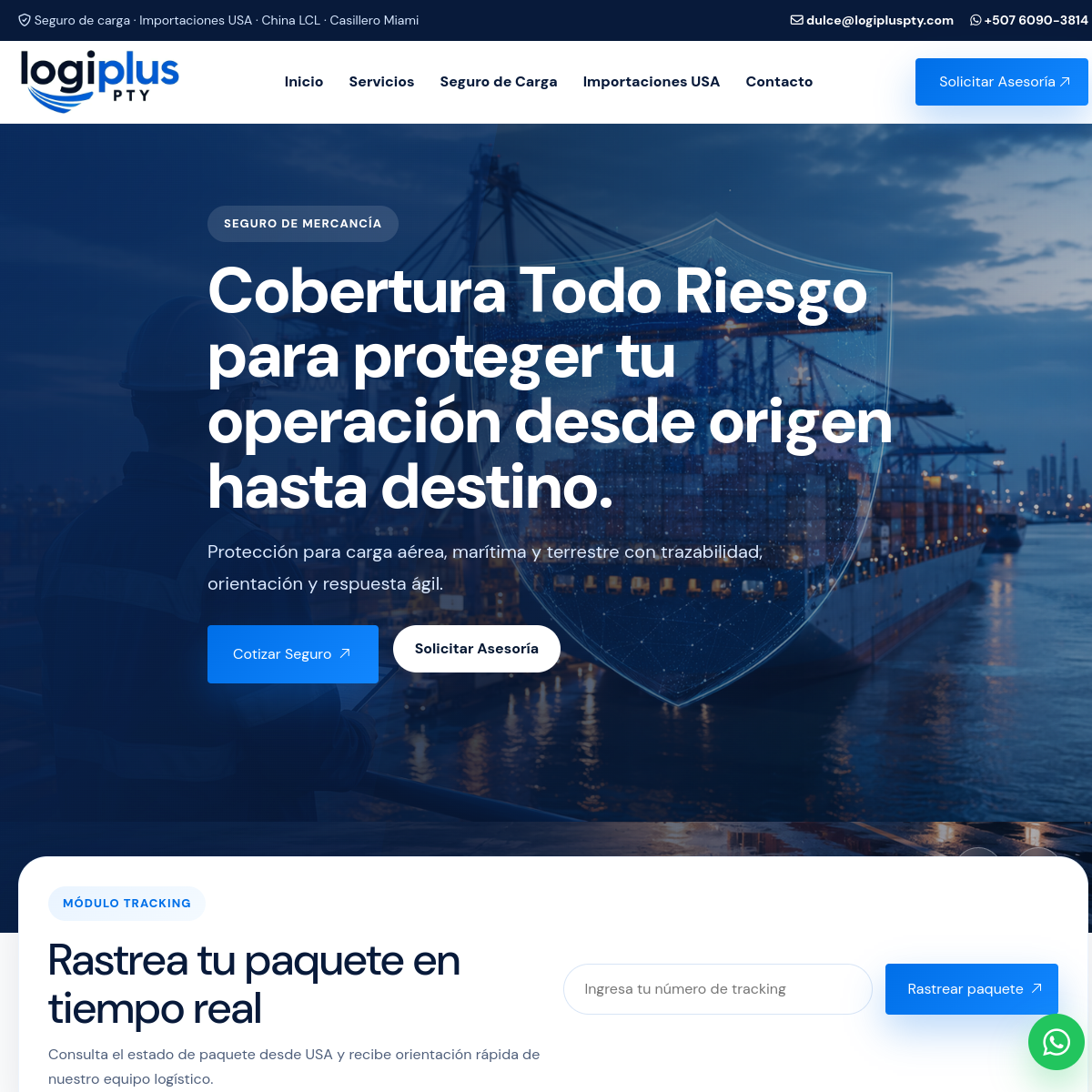 Vista previa del proyecto Logiplus PTY