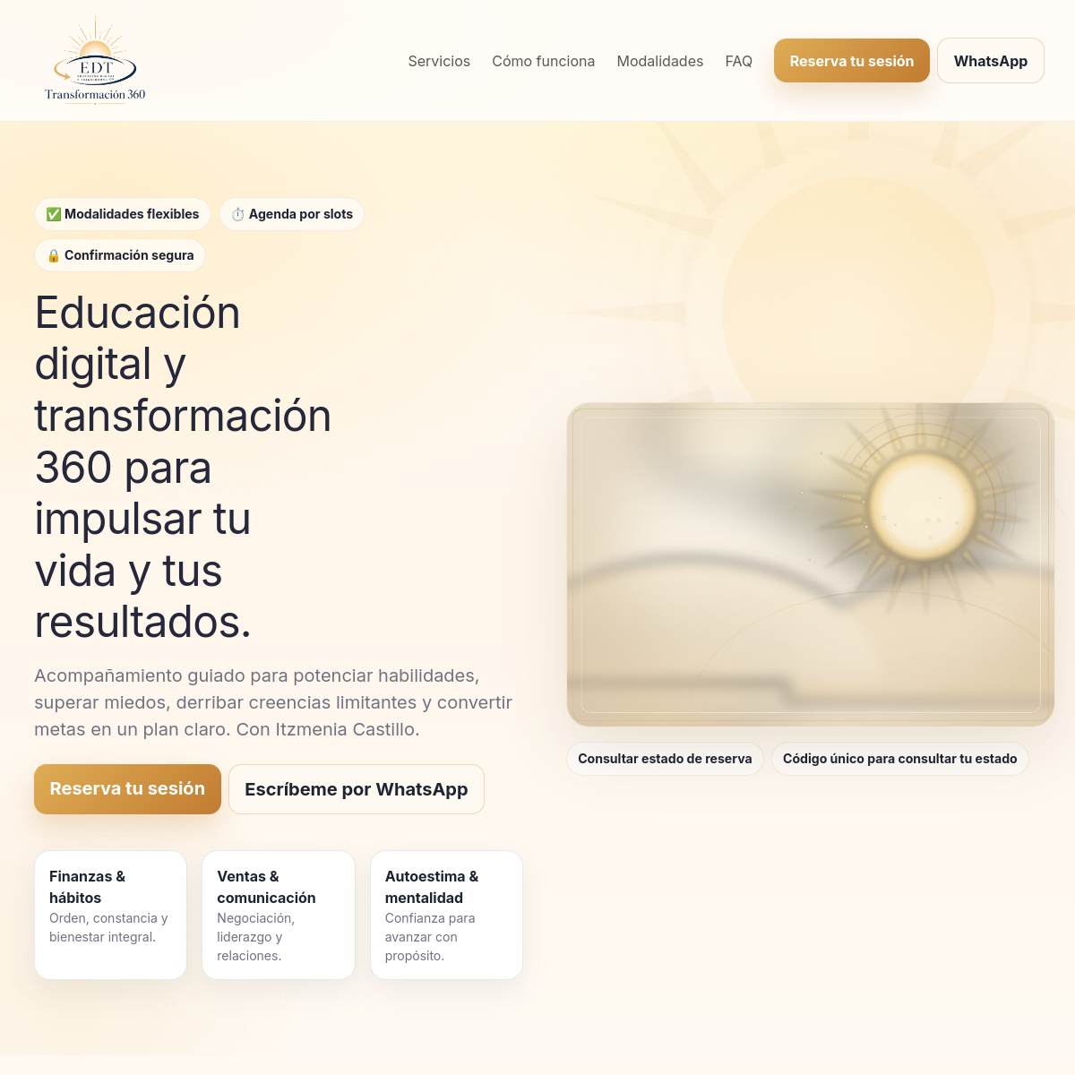 Vista previa del proyecto Transformación 360