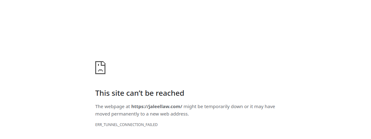 Jaleel Law P.C. website preview