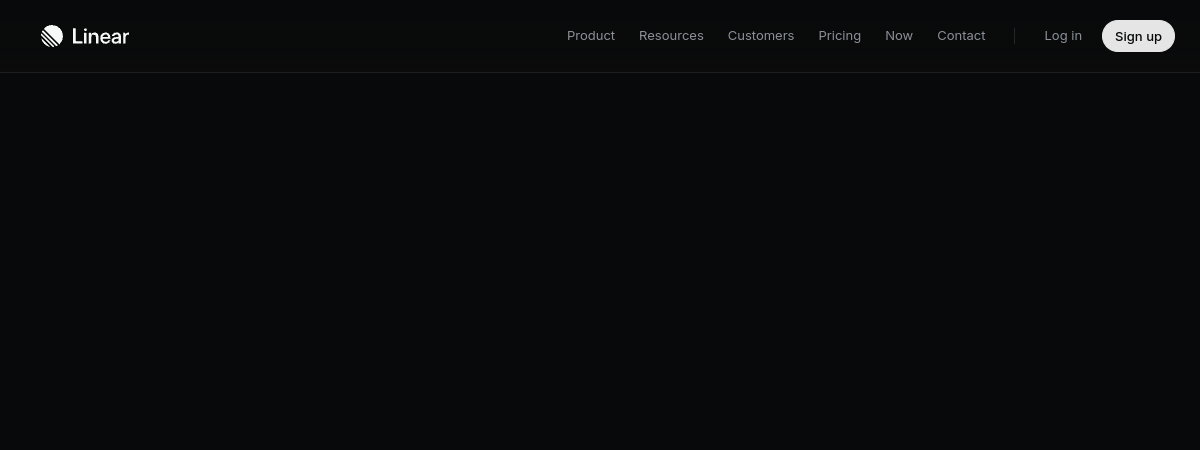 Linear website preview