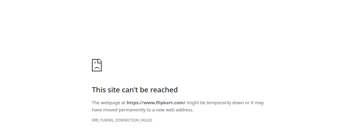Flipkart website preview