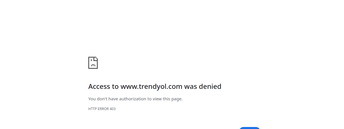 Trendyol website preview