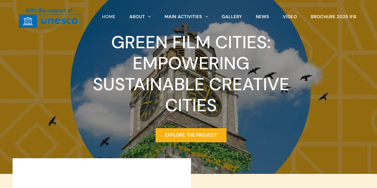 Green Film Cities website