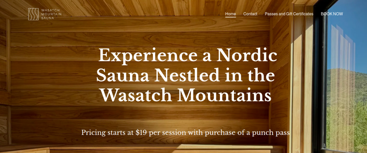 Wasatch Mountain Sauna
