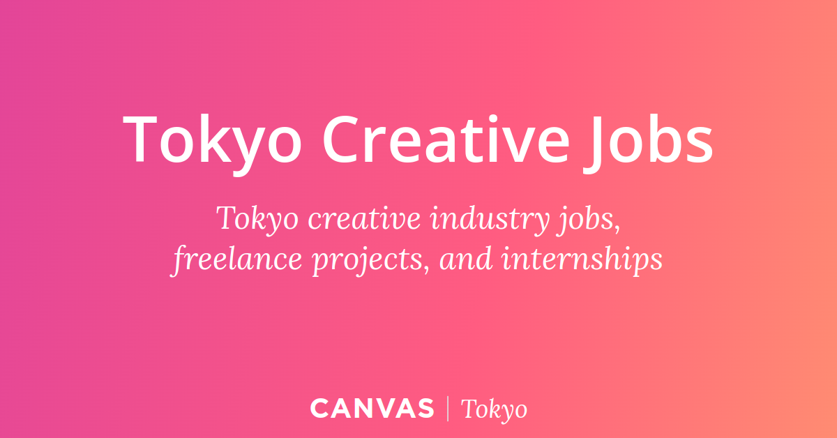 creative writing jobs tokyo