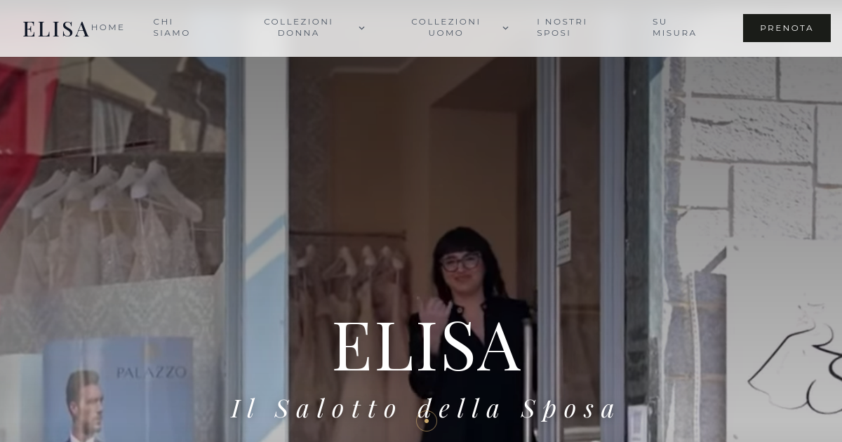 Il Salotto della Sposa — sito web atelier sposa