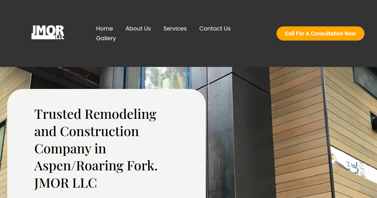 JMOR.LLC website screenshot