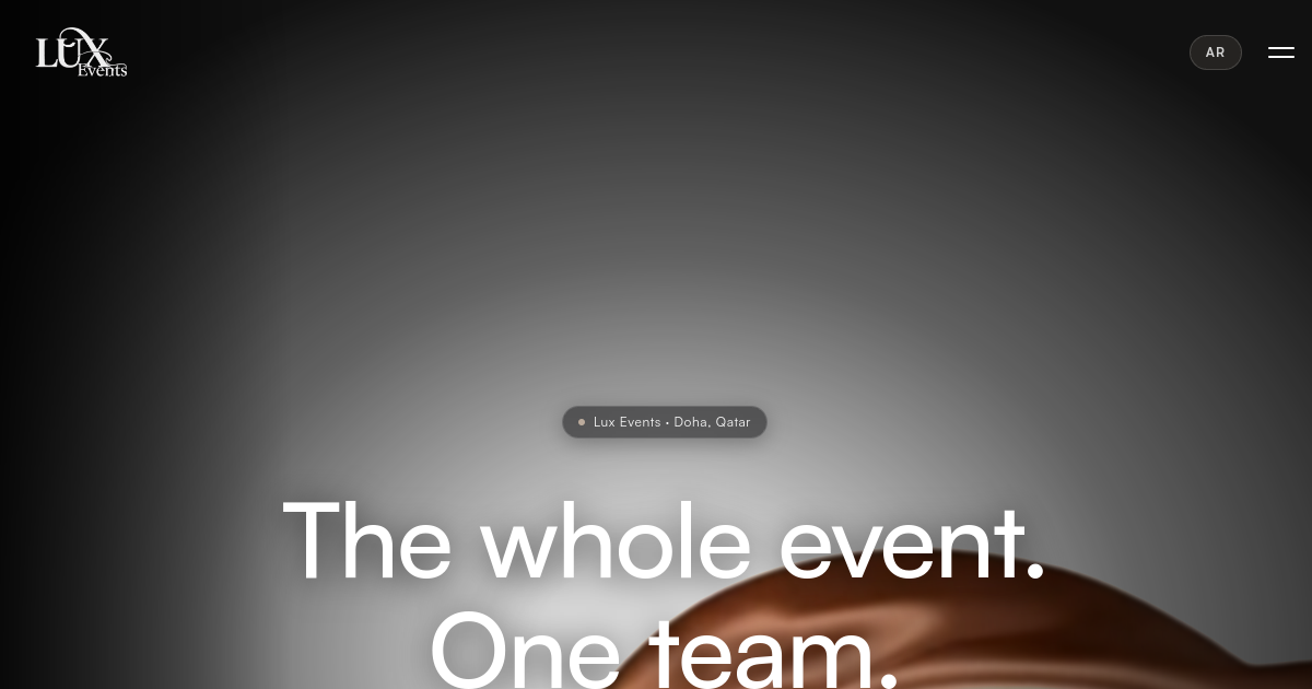 Lux Events | Elite Event Design & Production Qatar