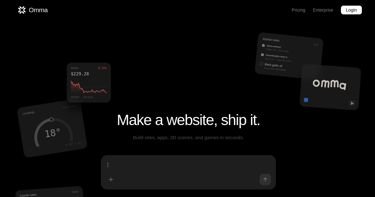 Omma screenshot