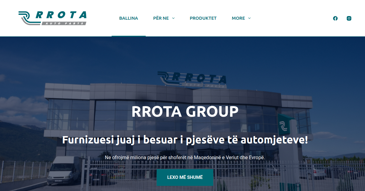 Rrota Group website