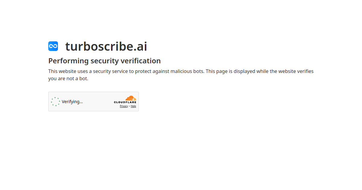TurboScribe screenshot