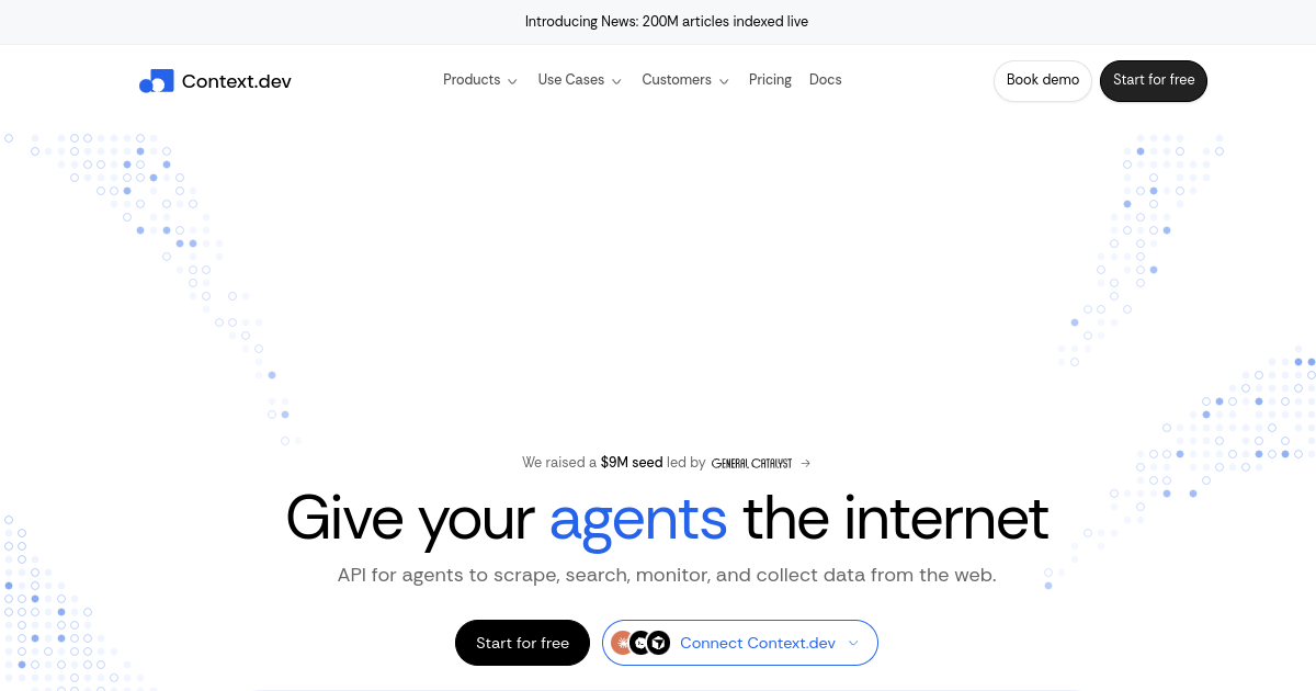 Context.dev screenshot
