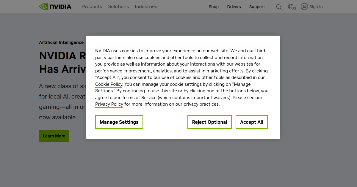 NVIDIA AI Workbench screenshot