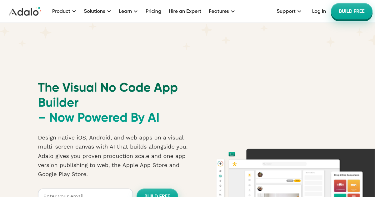 Adalo screenshot