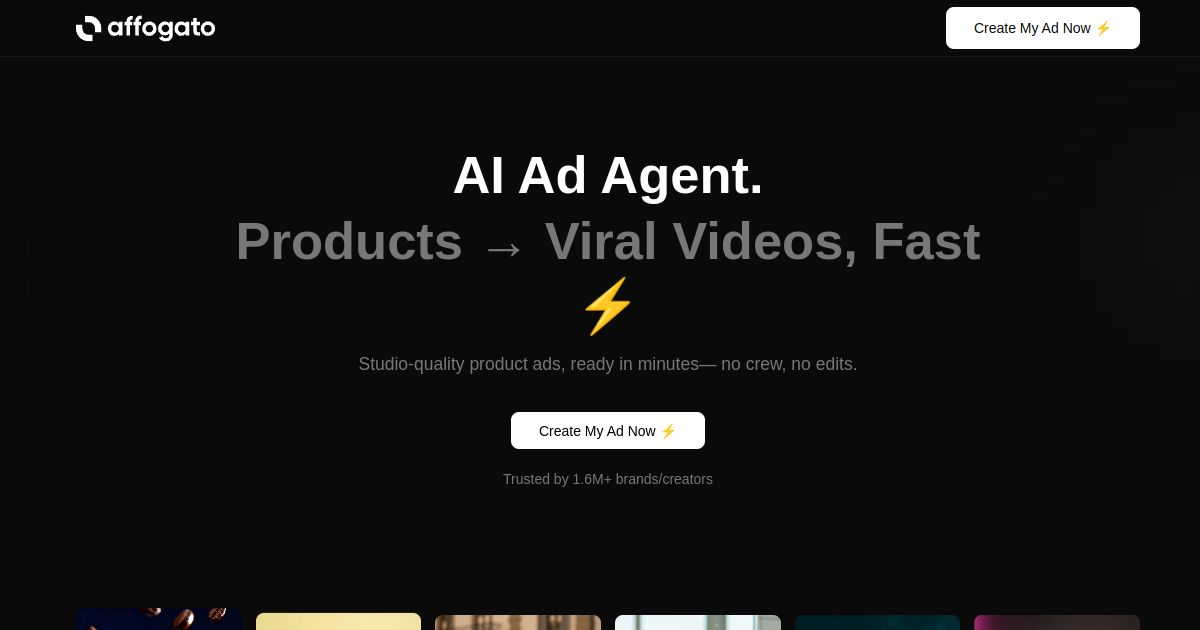 Affogato screenshot