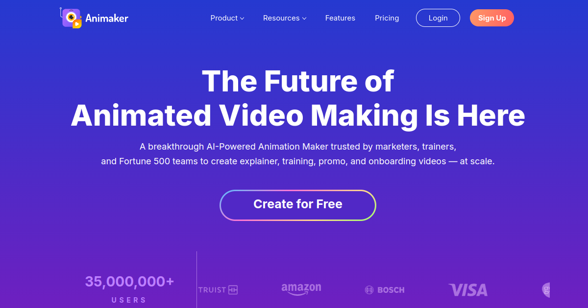 Animaker screenshot