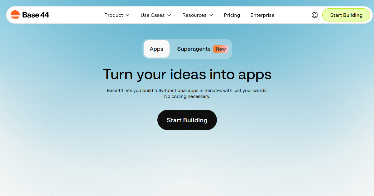 Base44 screenshot