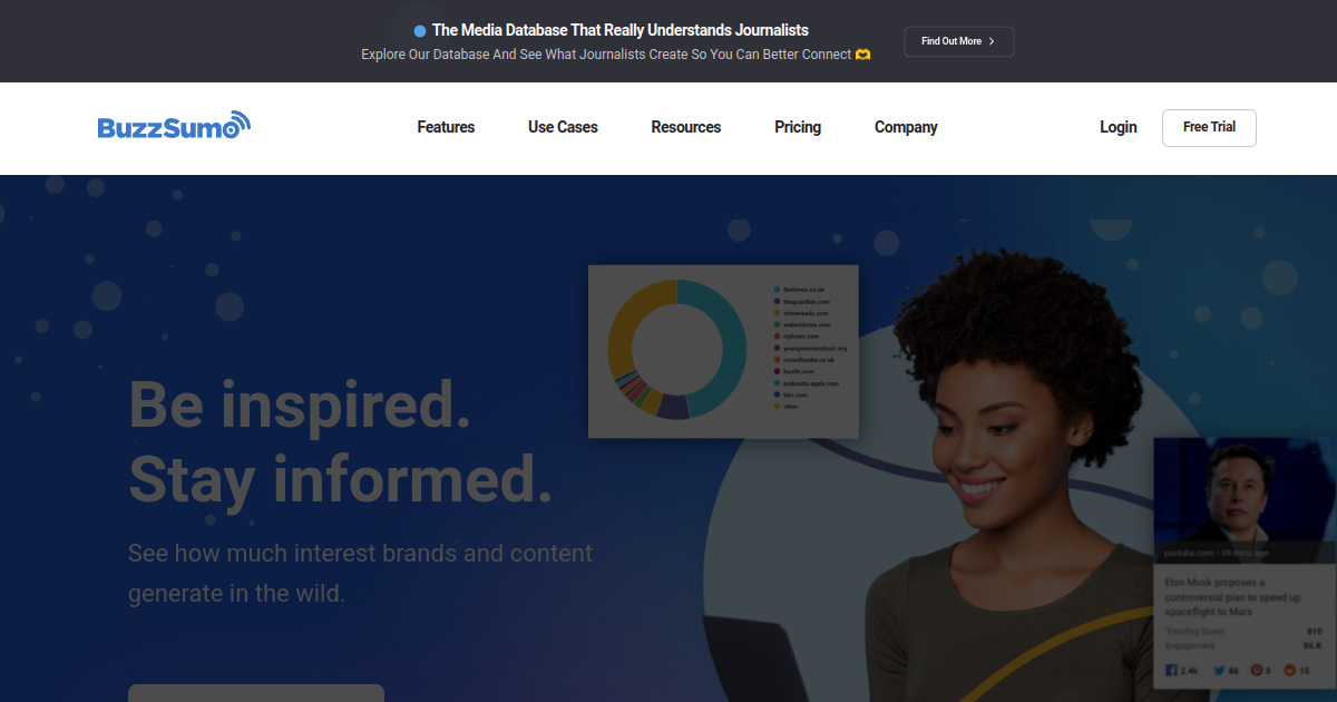 BuzzSumo screenshot