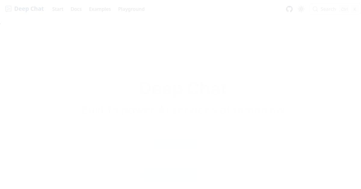 deep-chat screenshot