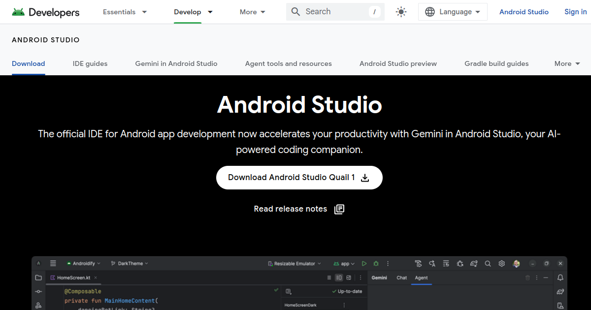 Android Studio screenshot