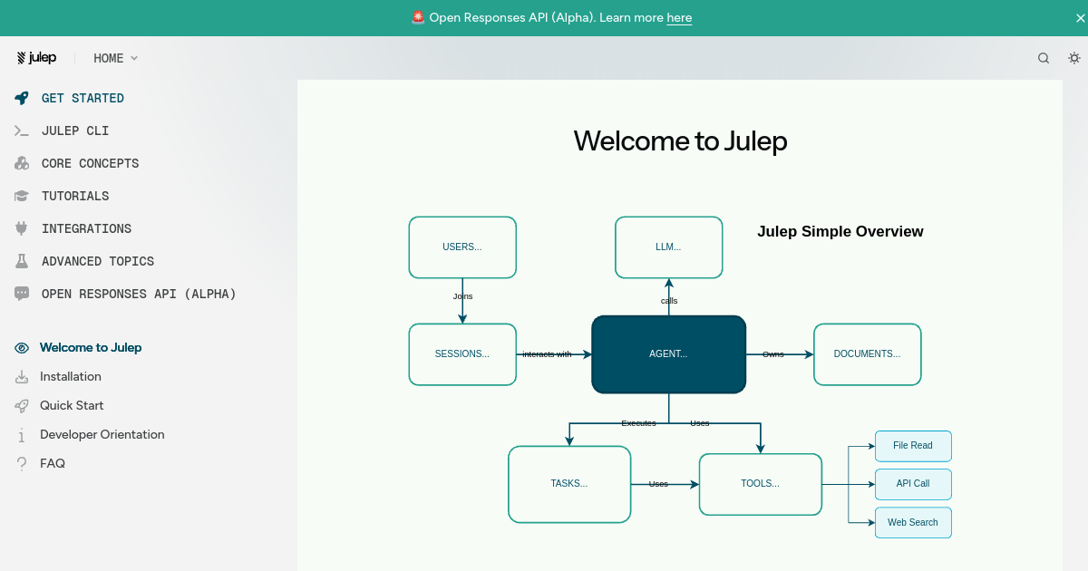 julep screenshot