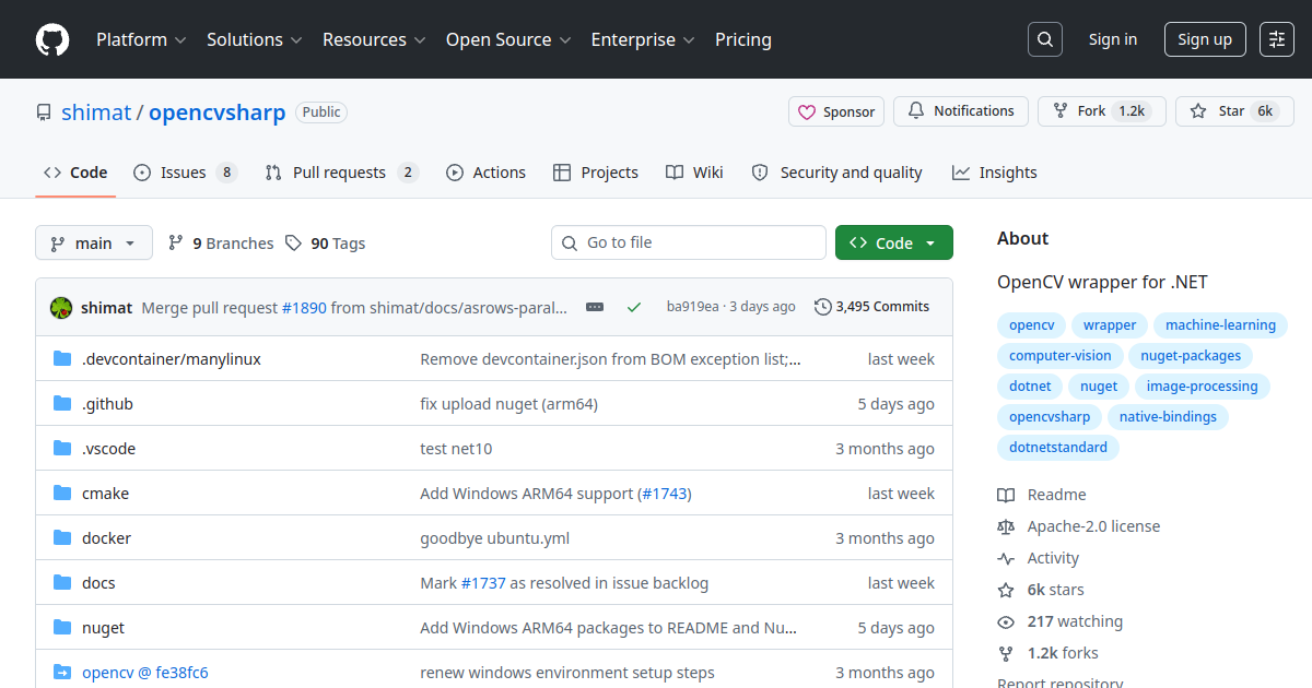 opencvsharp screenshot