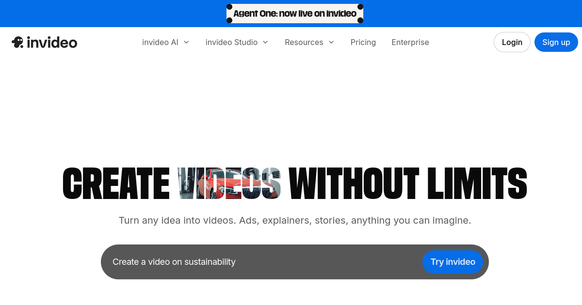 InVideo AI screenshot