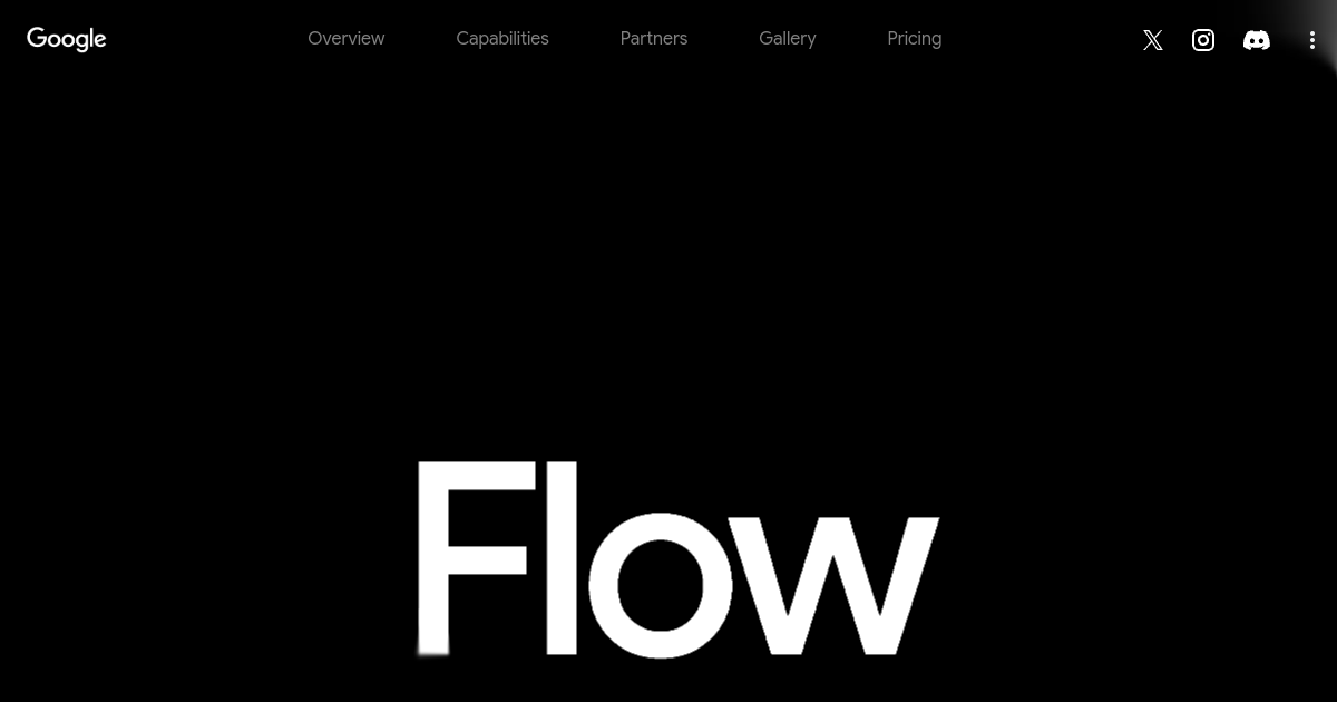 Google Flow screenshot