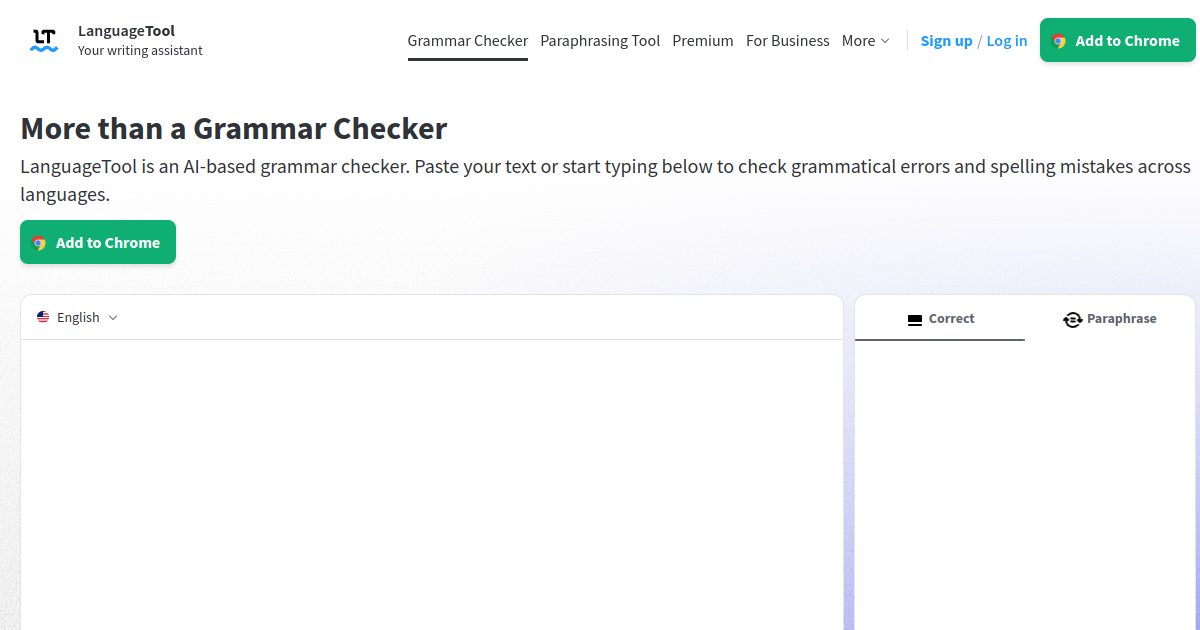 LanguageTool screenshot