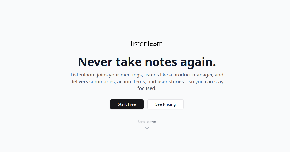 Listenloom preview