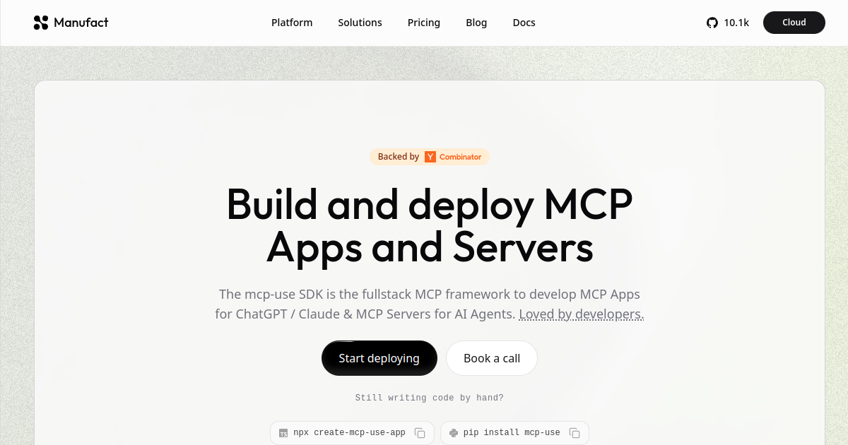 mcp-use screenshot