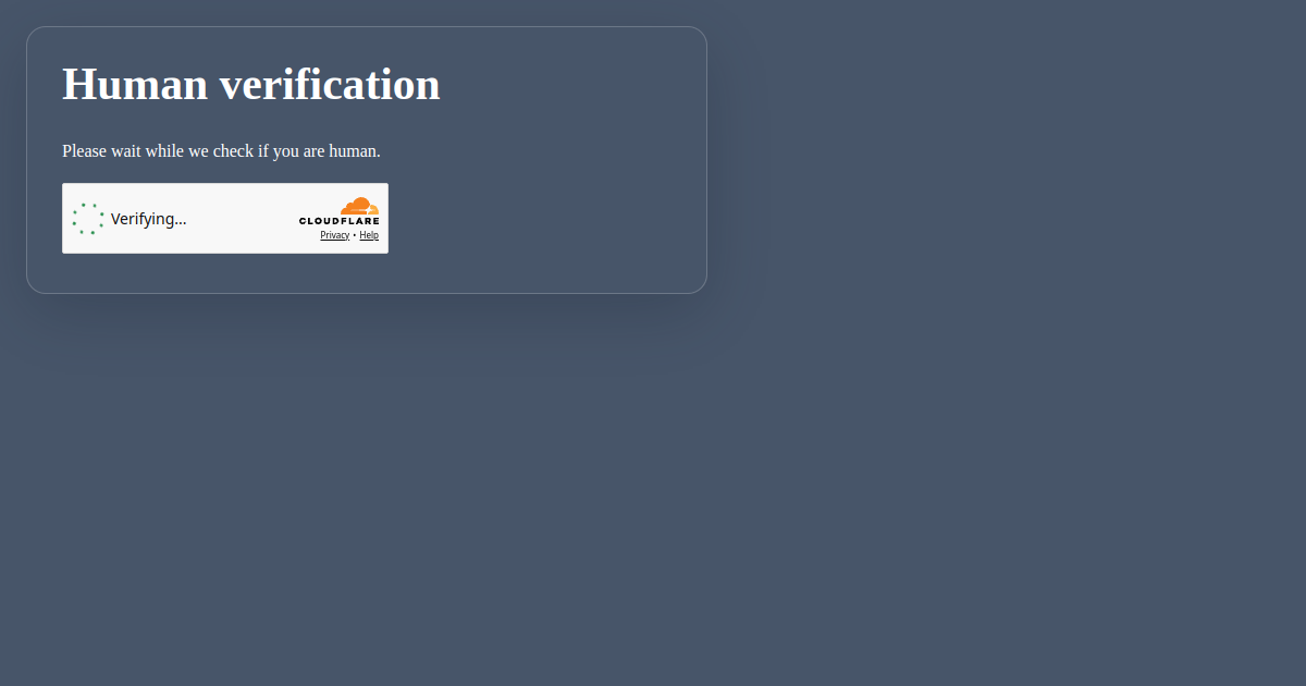 Verification Required preview