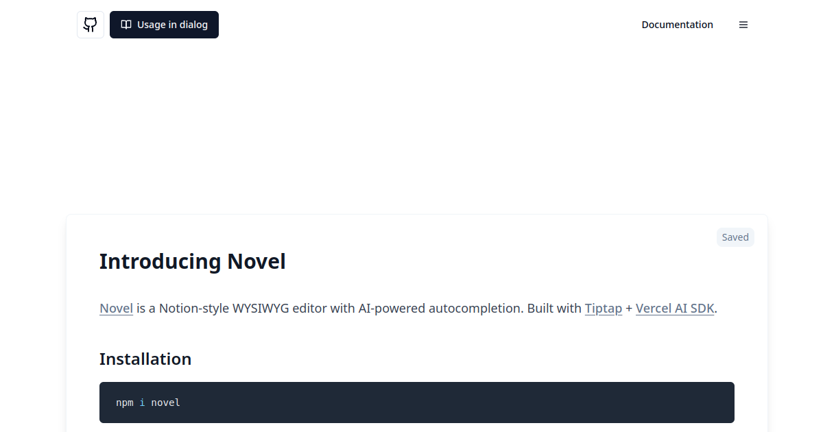 novel screenshot