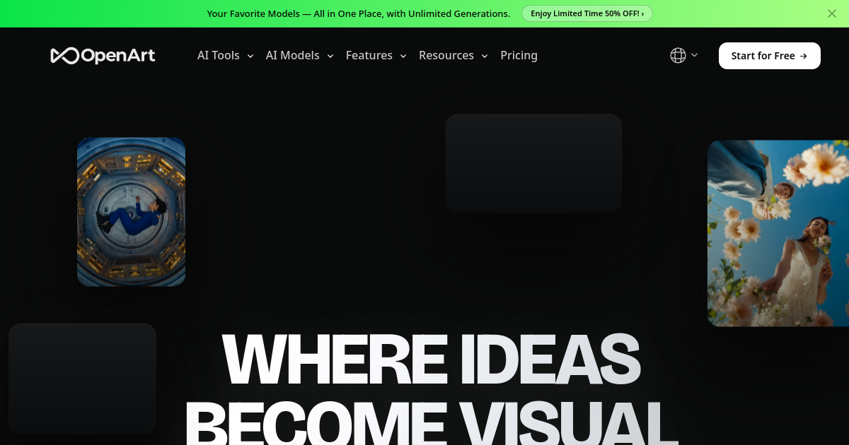 OpenArt screenshot