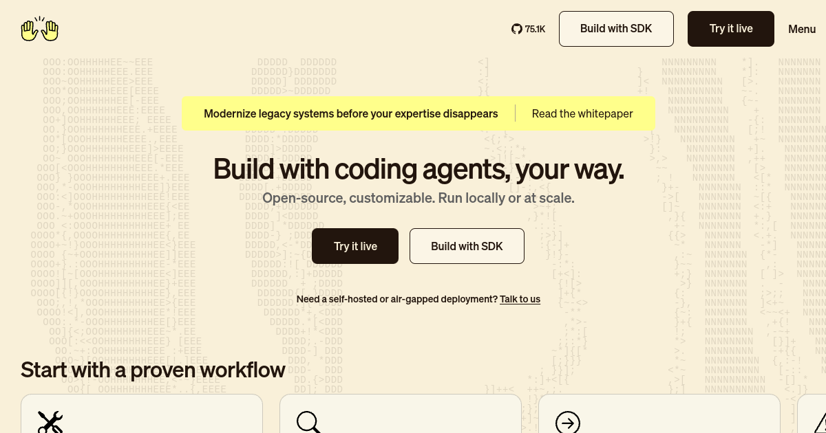 OpenHands screenshot