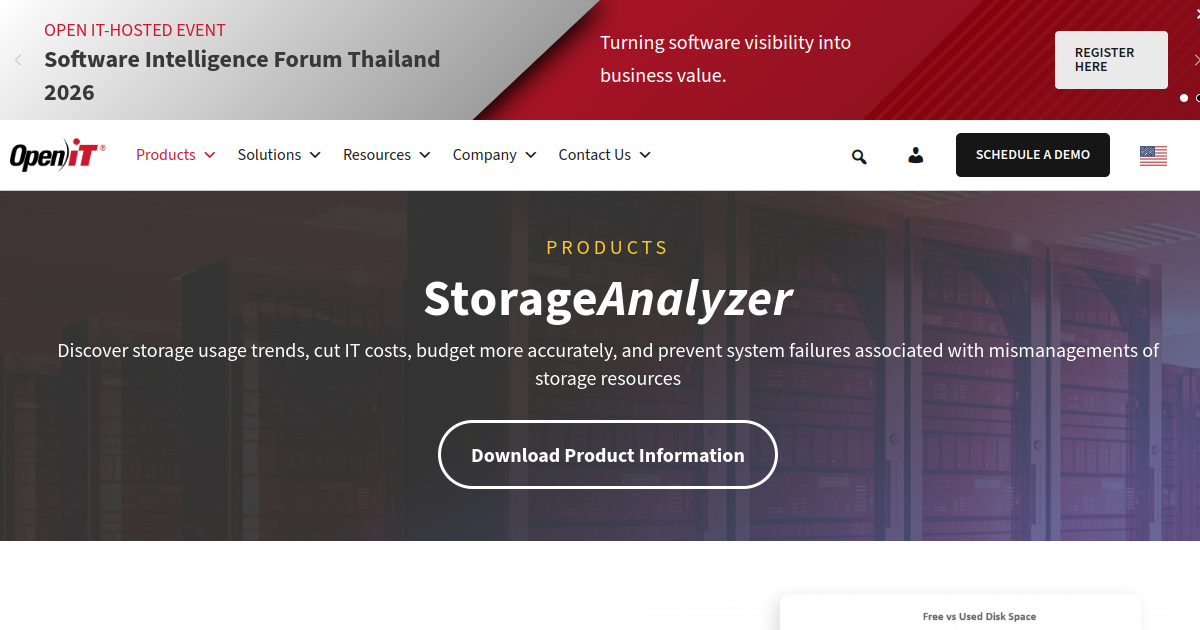 StorageAnalyzer by Open iT preview