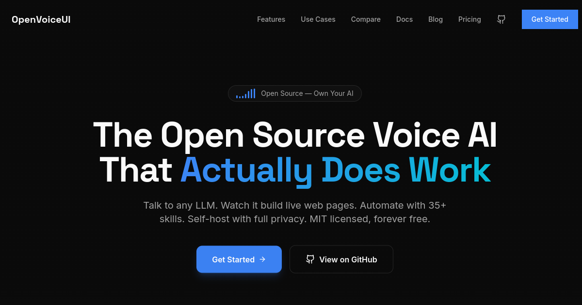 OpenVoiceUI screenshot